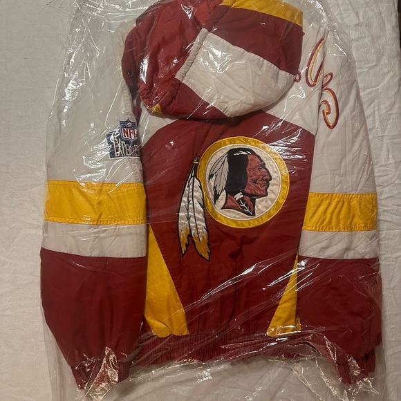 🛑SOLD🛑Rare Iconic 90s Redskins Pro Player Coat - Picture 2 of 8